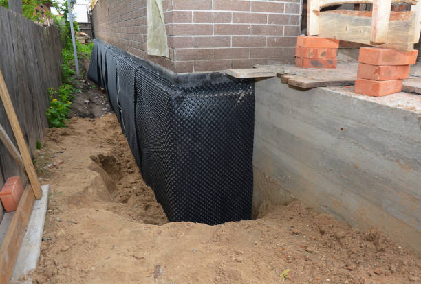 Crawl space vapor barrier installation in Pineville, NC